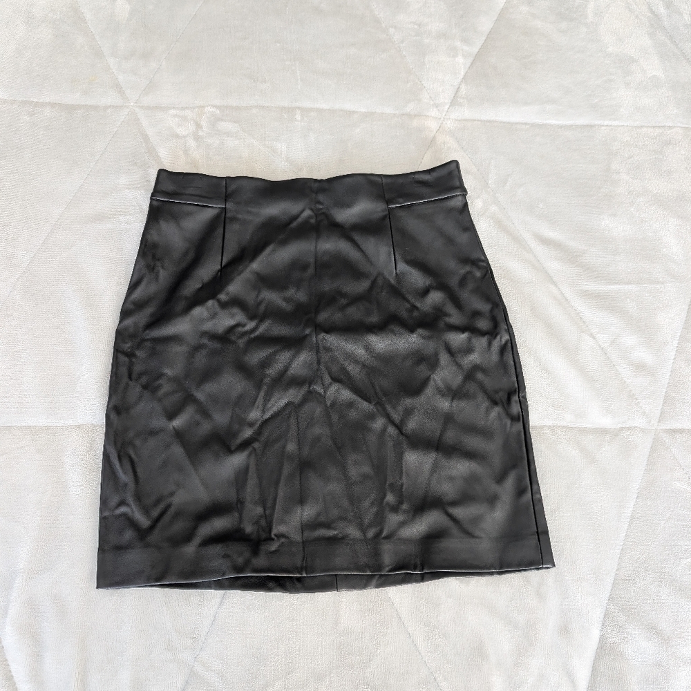 Dynamite Leather Skirt